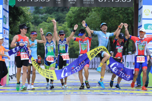 2019阳朔铁人三项赛落幕 中外千名选手激烈角逐