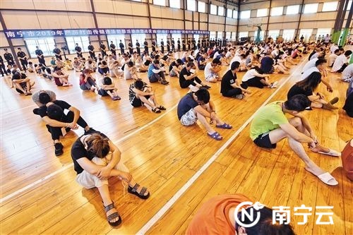 南宁抓获涉传人员286名 冻结涉案资金379万元