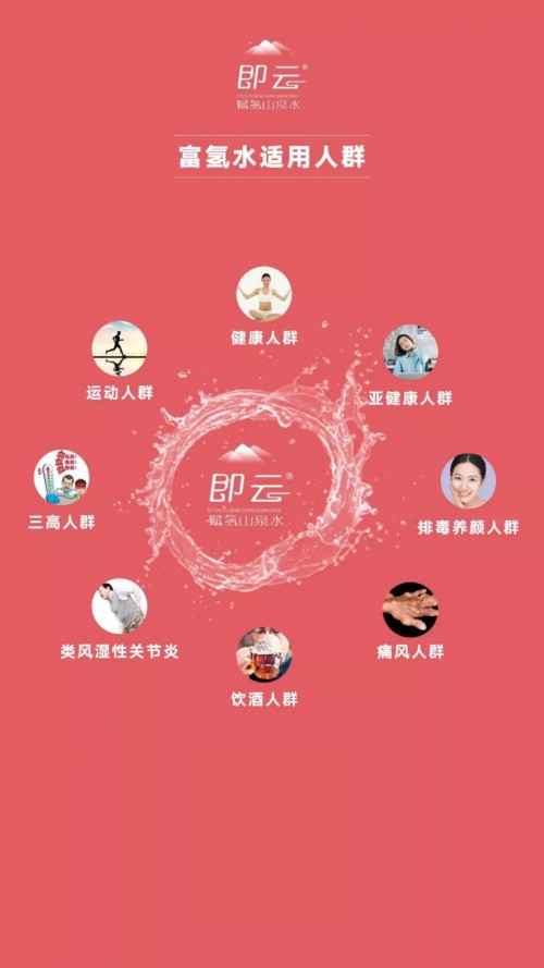 即云富氢水,引领第三次饮水革命!新时代健康饮水的标榜!