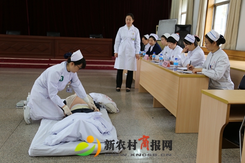 胶州市人民医院举办第二届青年护士技能大赛