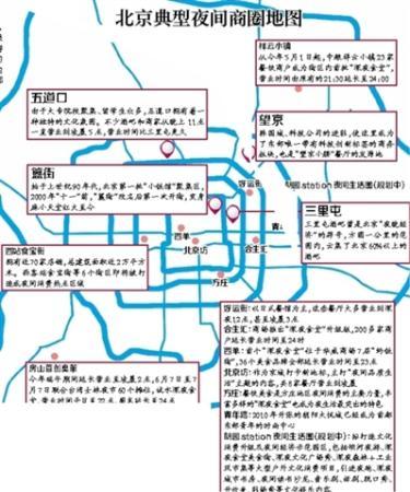 北京夜间商圈范围到底有多大？ 交通配套亟待破题 