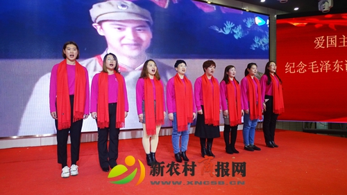 胶州爱国主义教育基地举行纪念毛泽东诞辰126周年纪念活动