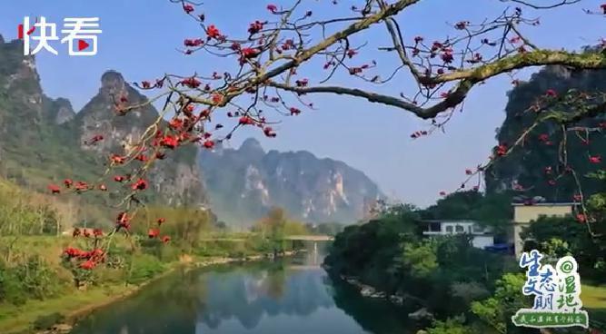 我和广西有个约会：江作青罗带 山如碧玉篸