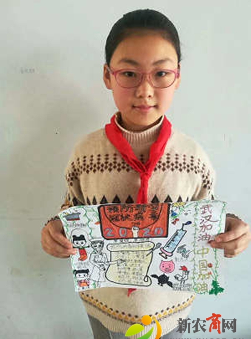 宅寒假 防疫情——胶州市里岔小学少先队员在行动