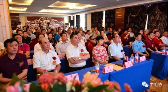 中国毛体书法家协会成立10周年大会在泰安万朝国际酒店隆重召开
