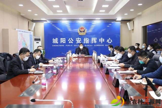 阳光城阳党旗飘扬 众志成城坚决打赢