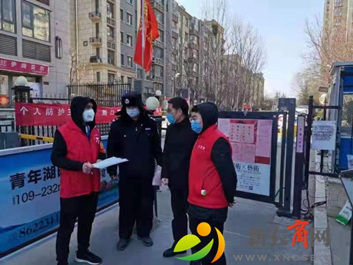 胶州谢林昌：刚下班回到小区又上岗，战“疫”中他始终在前线