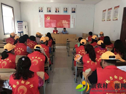 平度市白沙河街道党工委创新工作形式 组织“三日合一”走进张家观村