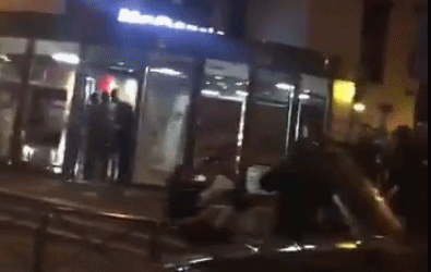 法国警察射杀中国公民被关押 抗议华人获释