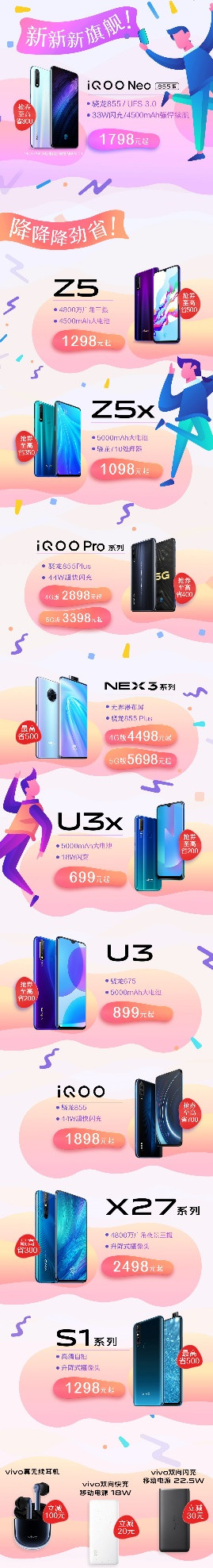 vivo趣味活动陆续上线：V粉节、快闪趴、限量福袋等你拿