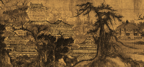 “不下堂筵，坐穷泉壑，猿声鸟啼，依约在耳”