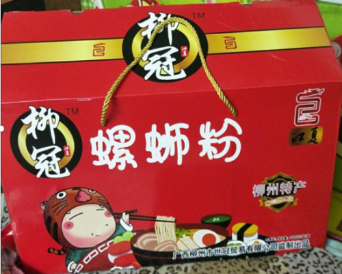 柳州的味道家的传承，柳冠螺蛳粉亮相央视