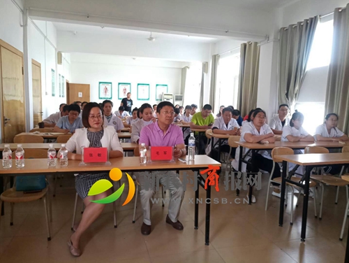 胶州市“优秀人才送课下基层“第二期在胶西卫生院举办