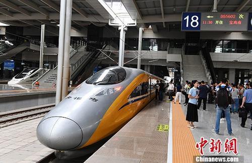 宝兰高铁今日通车运营 西北地区全面融入全国高铁网