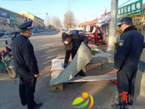 做好疫情防控工作 胶州市里岔综合执法中队奋斗在一线