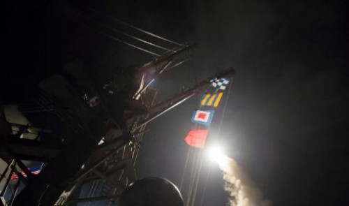 美官方：美国单独对叙实施打击 其他国家未参与