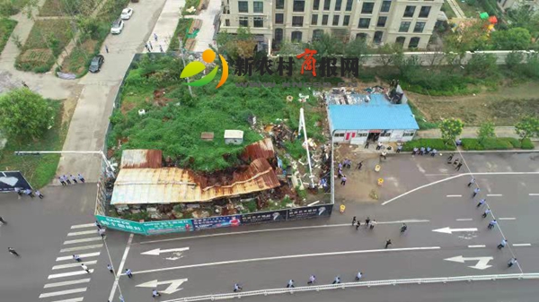 ​山东省胶州市综合执法局依法强制拆除一处违法建筑