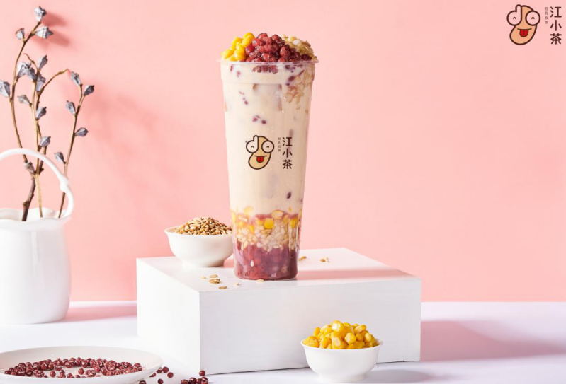 “江小茶”豆乳鲜奶茶 全年龄段奶茶新宠