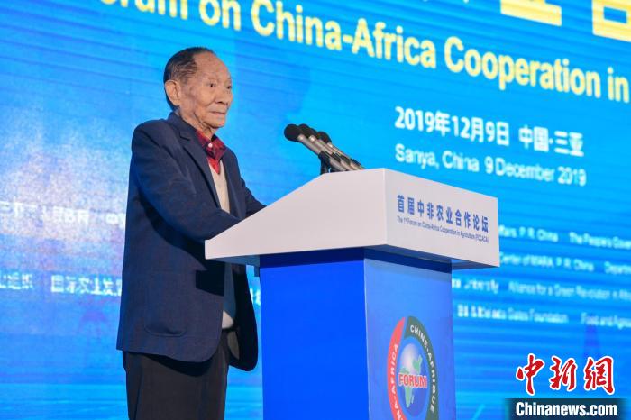 袁隆平：杂交水稻在非洲表现突出 比当地品种最高增产300%