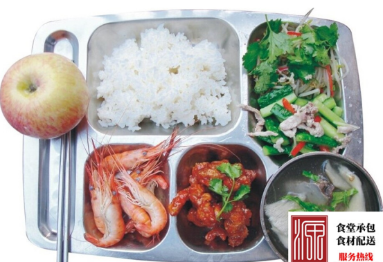 宝山食堂承包模式更规范源甲宝山蔬菜配送方面做到了极致