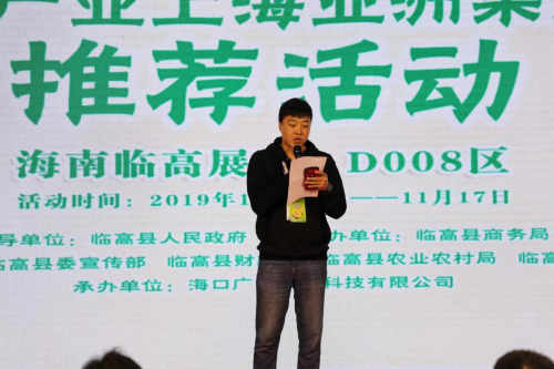 临高电子商务进农村凤梨产业推荐会主会圆满举行