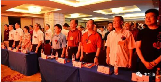 中国毛体书法家协会成立10周年大会在泰安万朝国际酒店隆重召开