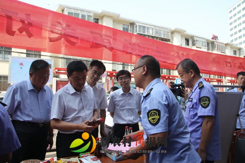 2019年梁山县“食品安全宣传周”正式启动