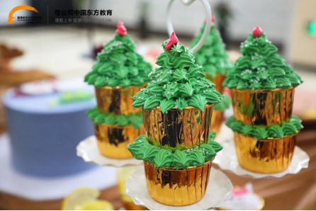圣诞梦幻级展台！快来接住福建新东方这波圣诞惊喜！