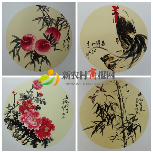 中韩书画艺术交流协会举行即墨区部成立三周年笔会（组图）